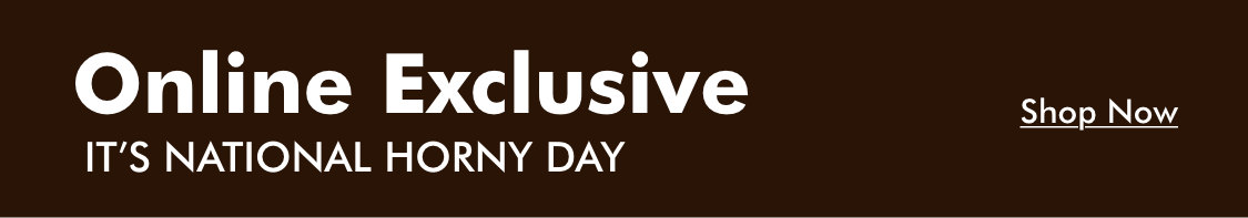 It's National Horny Day!