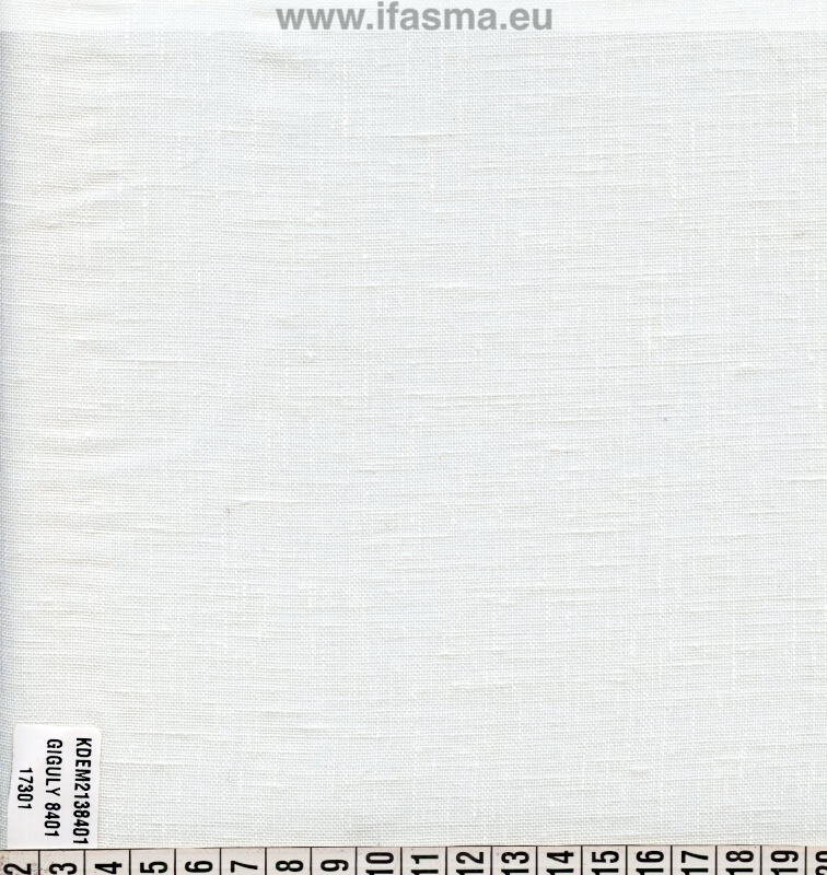 KDEM2138401  Κουρτίνα Γάζα ΖΑΧΑΡΙ - SUGAR WHITE 