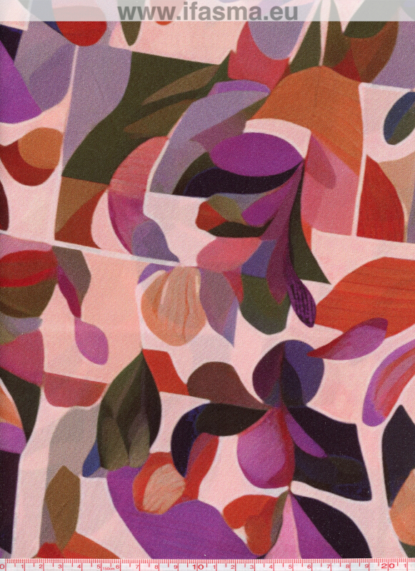 BBE333 NAWEL ROSE / VIOLET Digital Prints