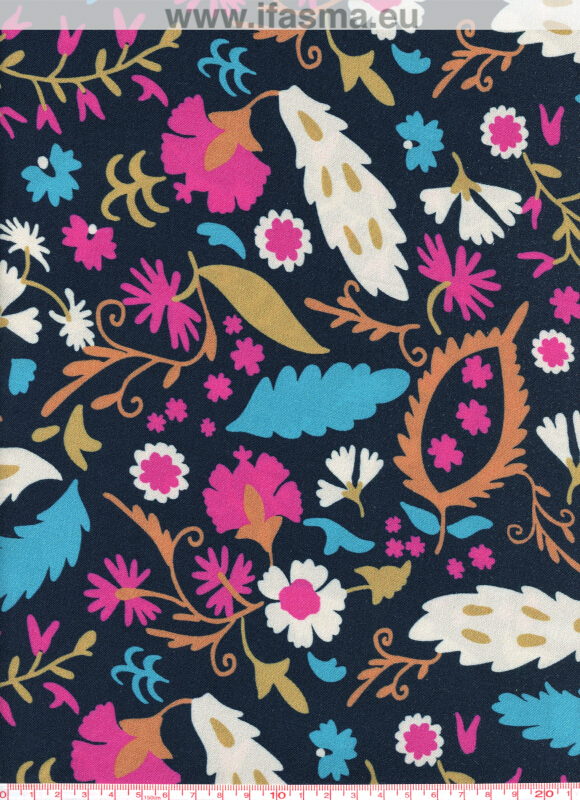 BBE343 ALIO BLEU / ROSE Digital Prints