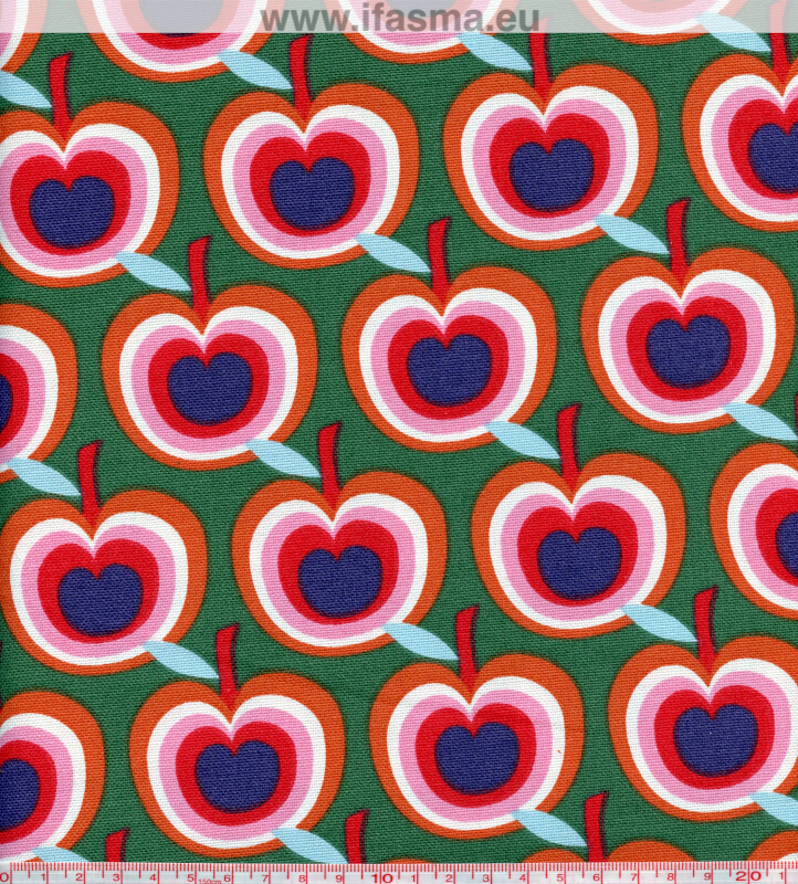 ΚΑΜΒΑΣ 153 Half Panama - Canvas GRANN Green / Red