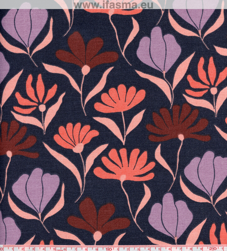 ΚΑΜΒΑΣ 152 Half Panama - Canvas MARJO Blue / Pink