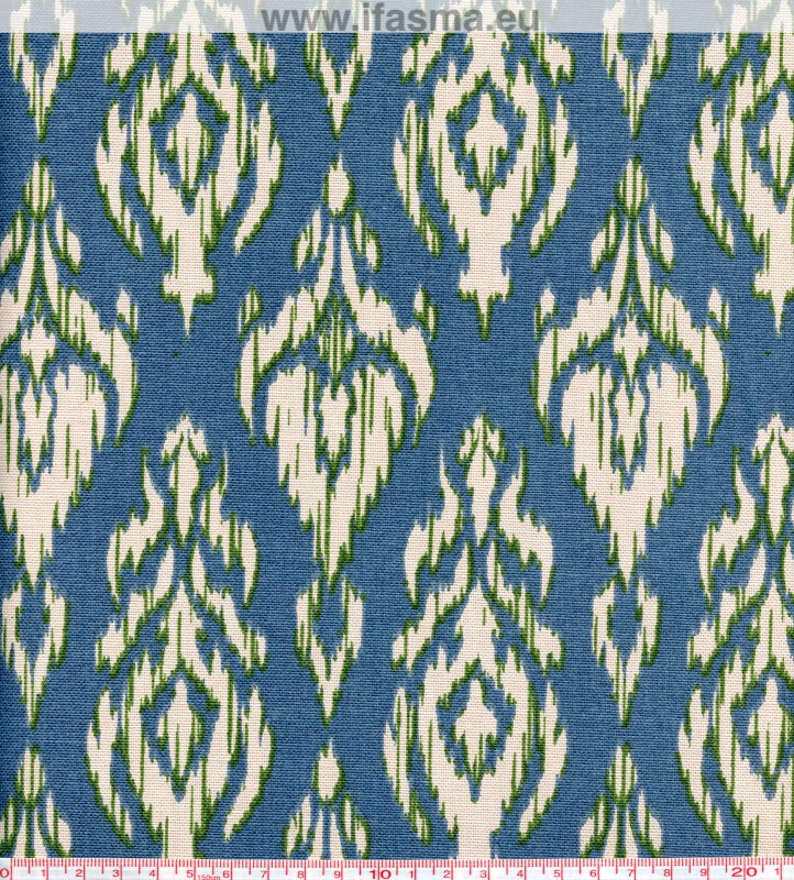 ΚΑΜΒΑΣ 151 Half Panama - Canvas BASUK Blue / Linen