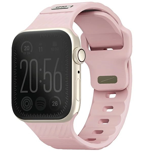 Uniq Stride Apple Watch 42mm / 41mm / 40mm / 38mm szilikon szíj - rózsaszín