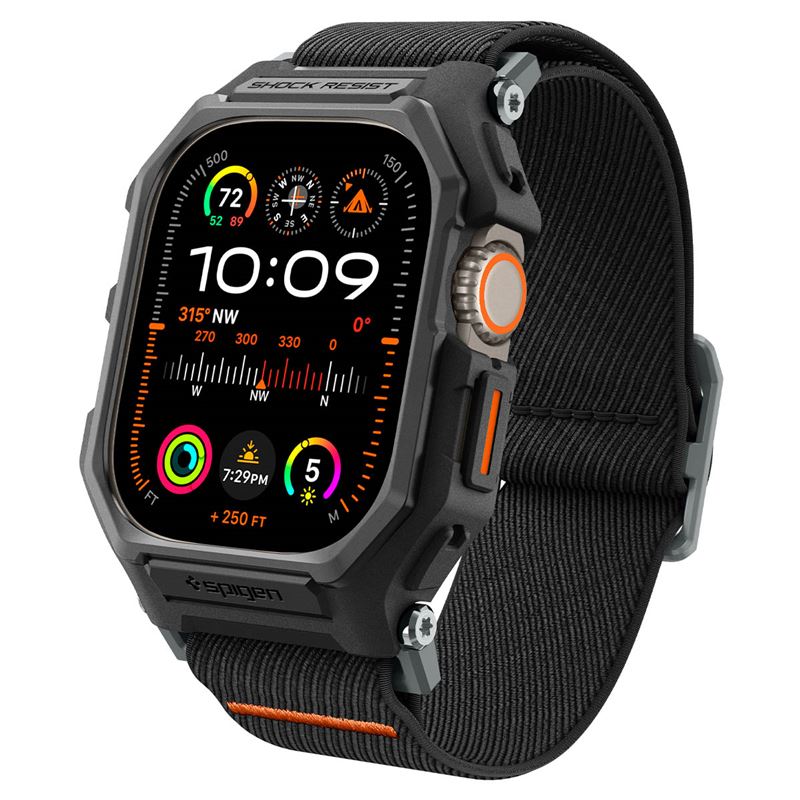 Spigen Lite Fit Pro Apple Watch Ultra 49mm tok és szíj - fekete