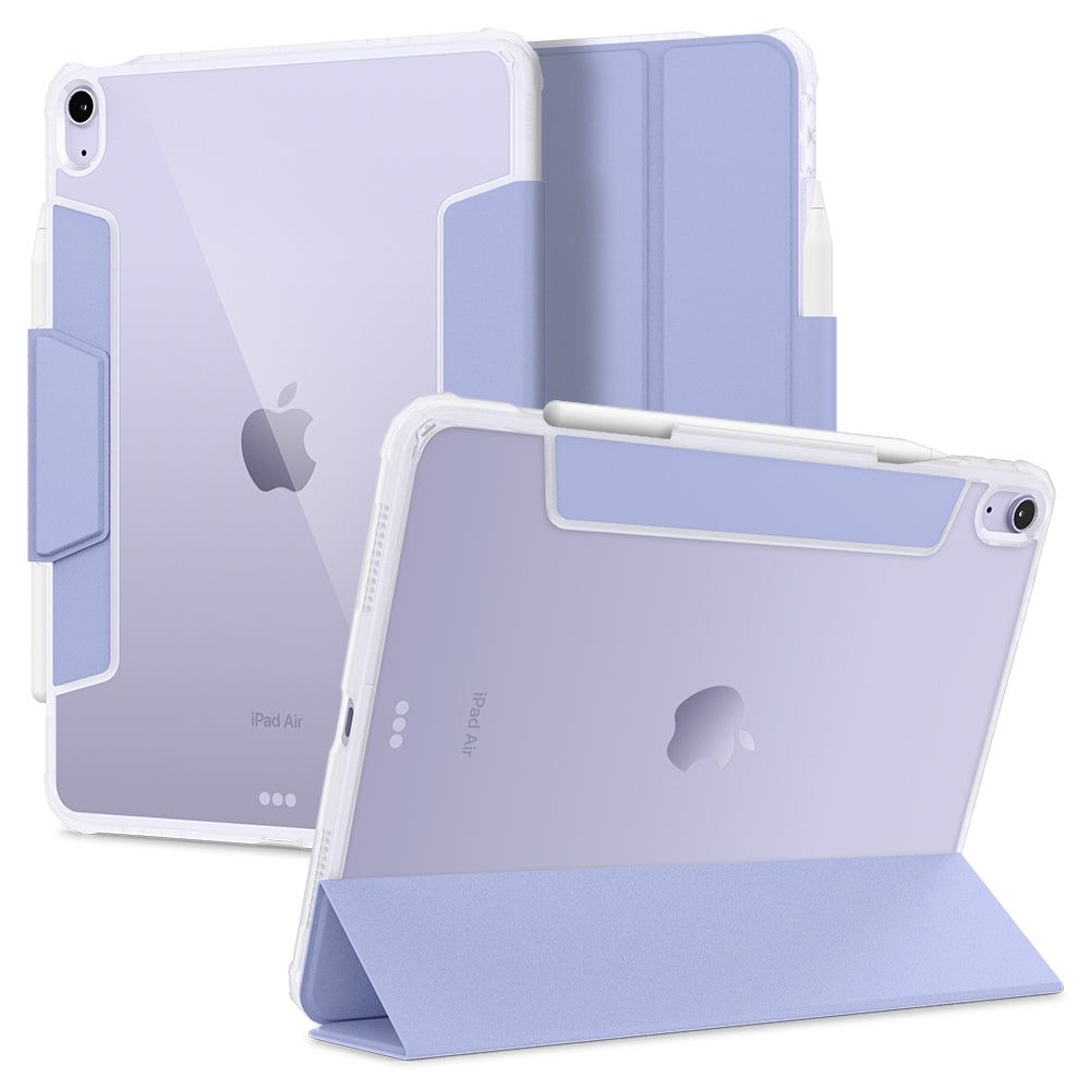 Spigen Ultra Hybrid Pro iPad Air 11" M3/M2 (2025/2024) / 10,9" 5 / 4 (2022/2020) kinyitható tok - lila