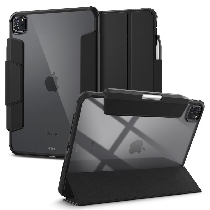 Spigen Ultra Hybrid Pro iPad Pro 11" M5 / M4 (2025/2024) ütésálló tok - fekete