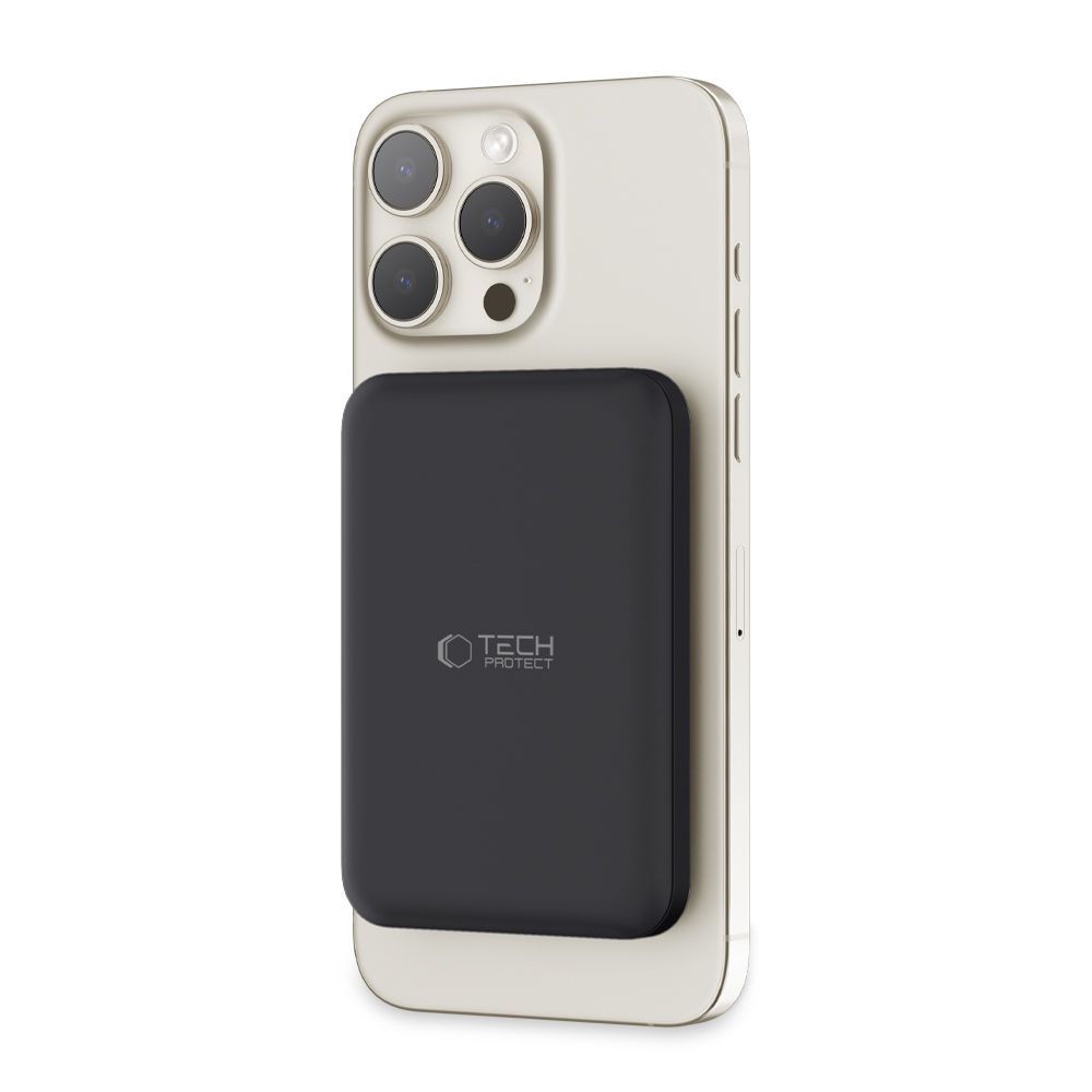 iKi PB10 Lifemag MagSafe Power Bank külső akkumulátor 10000mAh - fekete