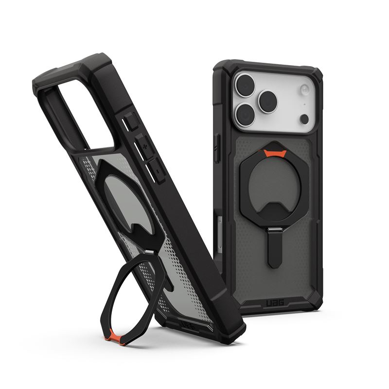 UAG Esmo Plasma XTE Magsafe iPhone 17 Pro Max ütésálló kemény hátlap tok - fekete/narancssárga