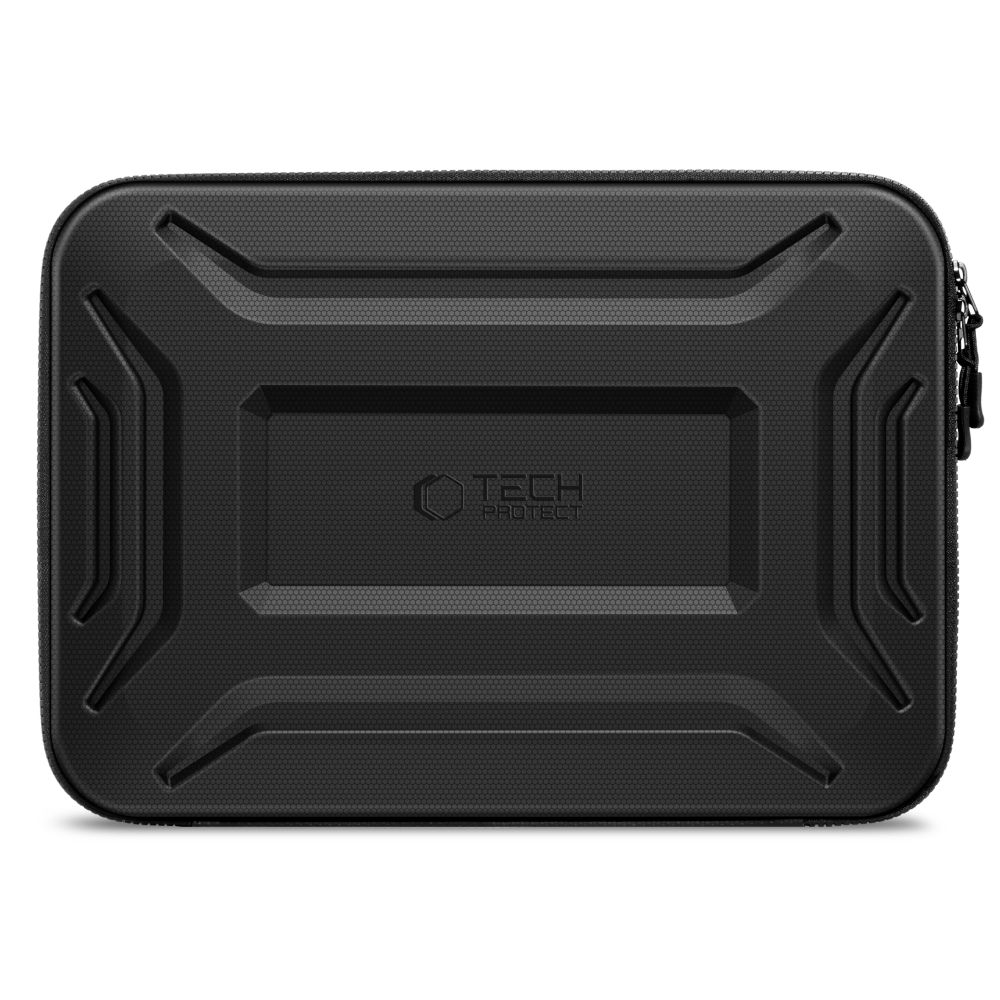 iKi Kevlar Pro kemény becsúsztatós laptop tok 15"-16" - fekete