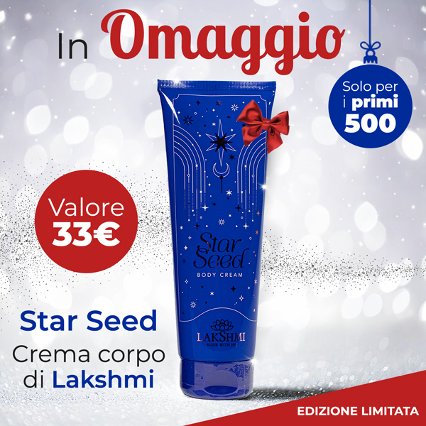 Oggi in Omaggio l'esclusiva Crema Idratante con Manilkara e Melissa Star Seed in Edizione Limitata!