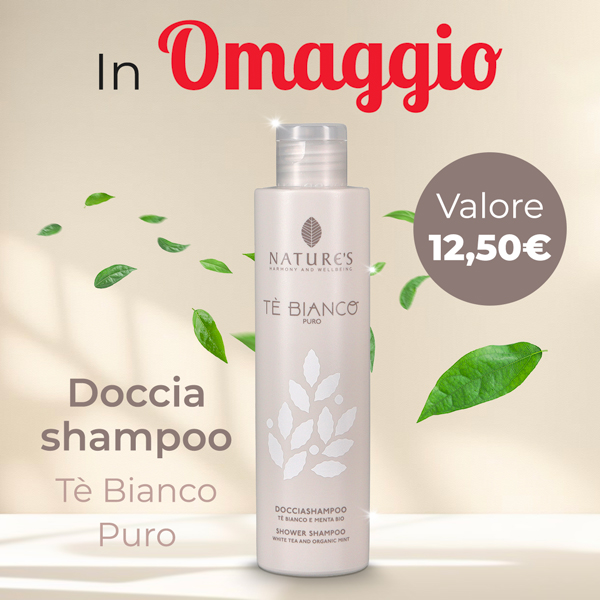 Solo per oggi in Omaggio il Docciashampoo Tè Bianco Puro!