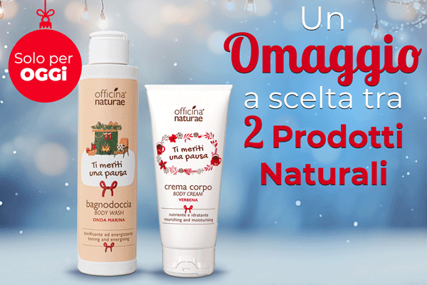 Omaggio a scelta tra 2 Prodotti Naturali