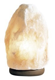 Lampada di Sale Bianco Himalayano