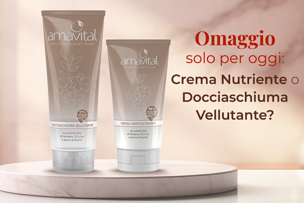 Omaggio a scelta tra 2 Prodotti Corpo Naturali