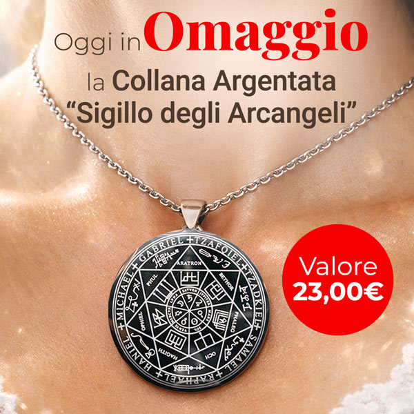 Omaggio Collana Argentata - Sigillo degli Arcangeli