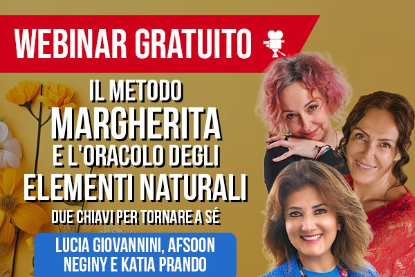 Webinar Gratuito con Lucia Giovannini, Afsoon Neginy e Katia Prando