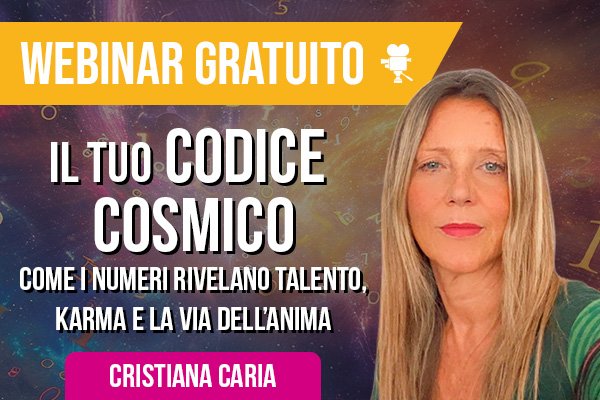 Webinar Gratuito con Cristiana Caria