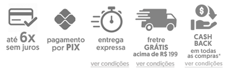 Frete Grátis acima de R$ 199 | Pagamento por Pix | Entregra Rápida