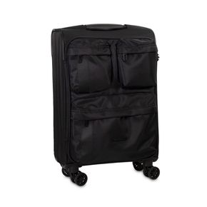 Mala De Viagem Bolsos Preta