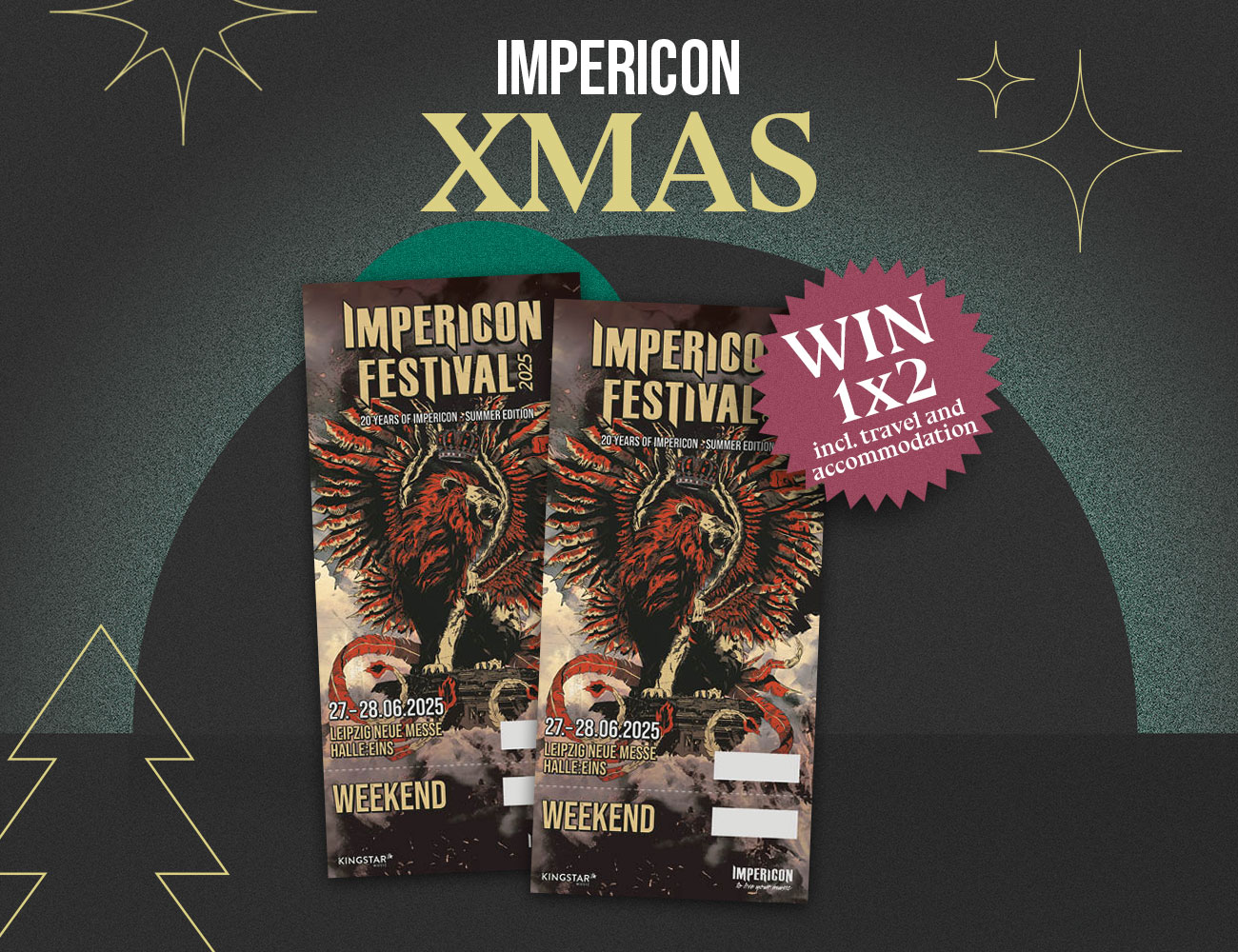 1x2 Impericon Festival Tickets