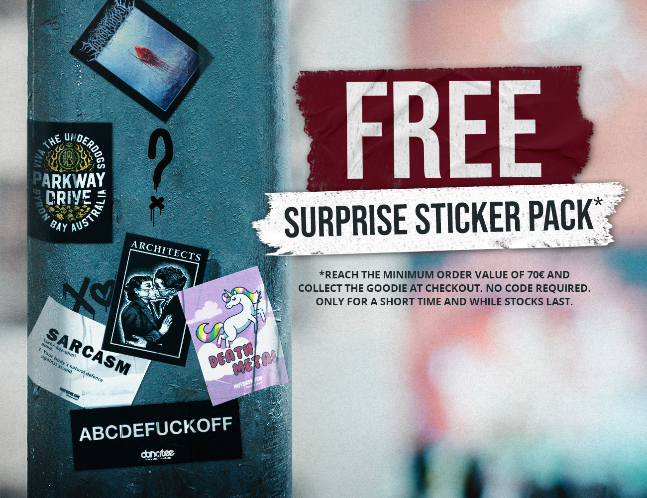 Free sticker pack 