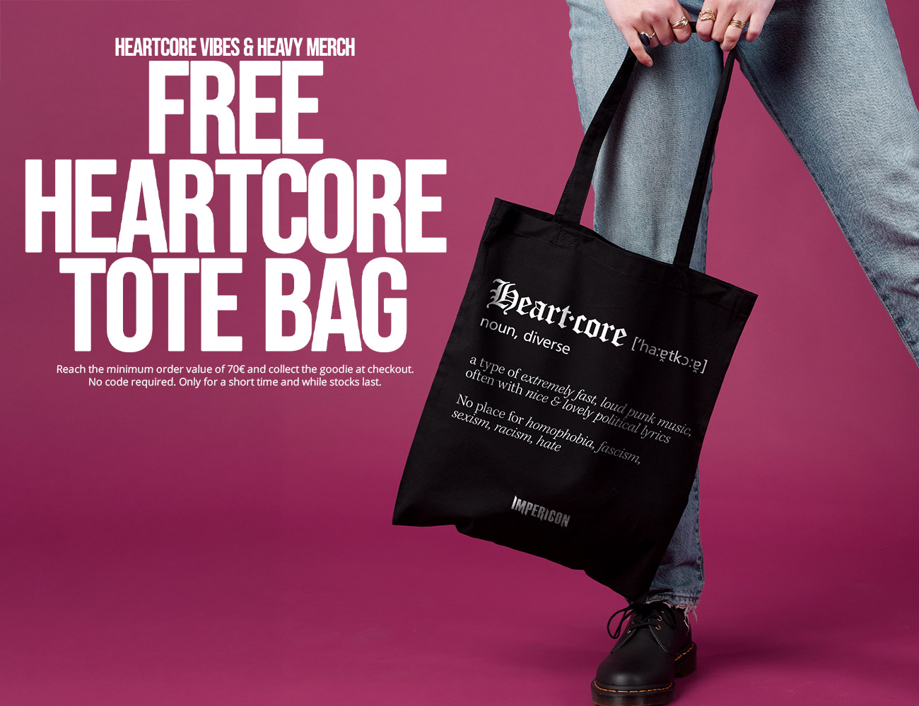 Heartcore Totebag