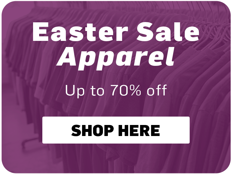 Easter Sale on apparel