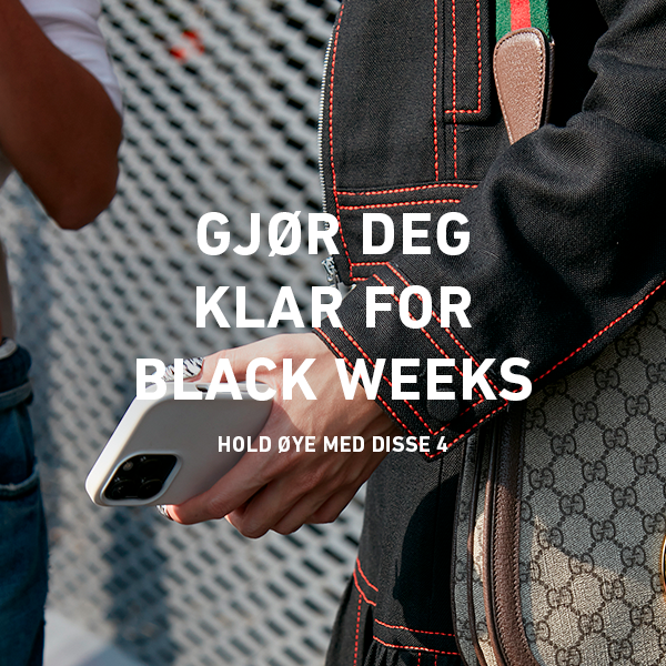 Gjør deg klar for black weeks