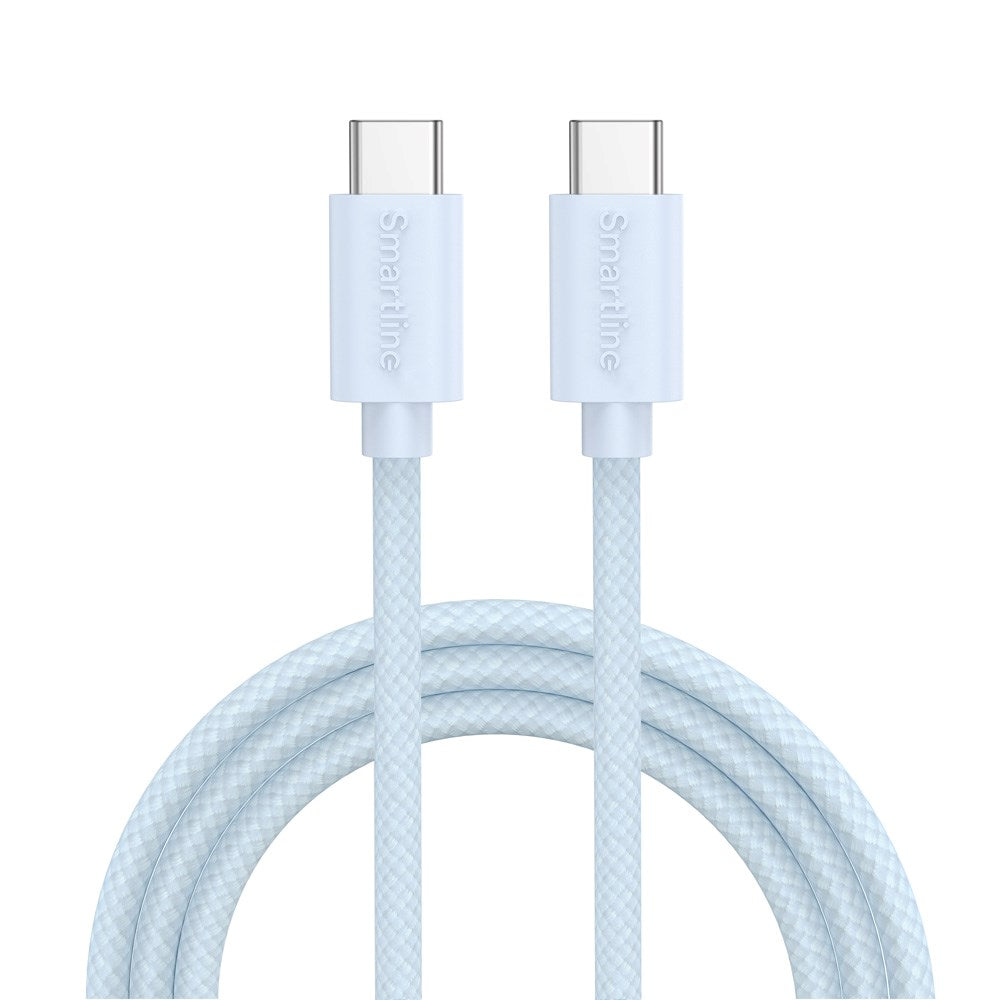 Image of Smartline (60W) USB-C til USB-C Braidy Kabel 2m