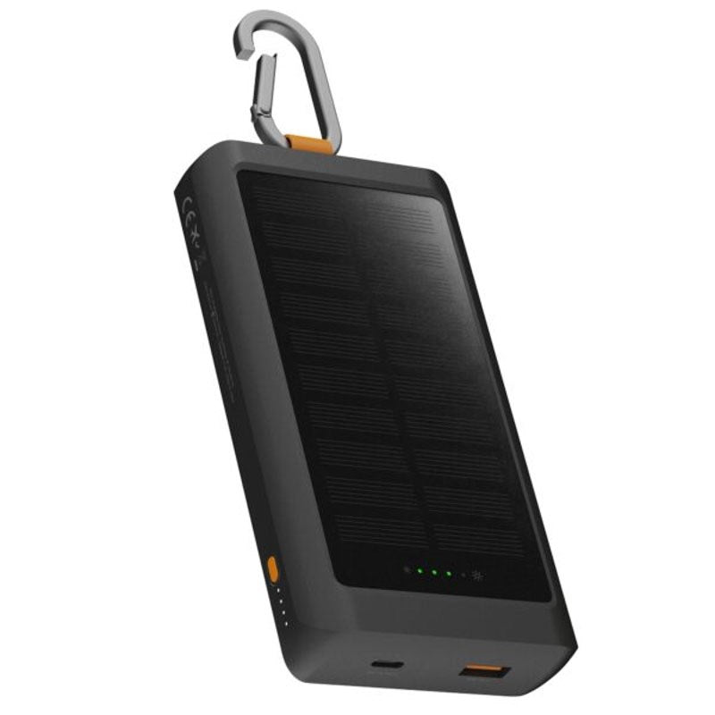 Image of Xtorm 15W Solcelle PowerBank m. 1x USB-A & 1x USB-C – 10.000 mAh / Lommelykt