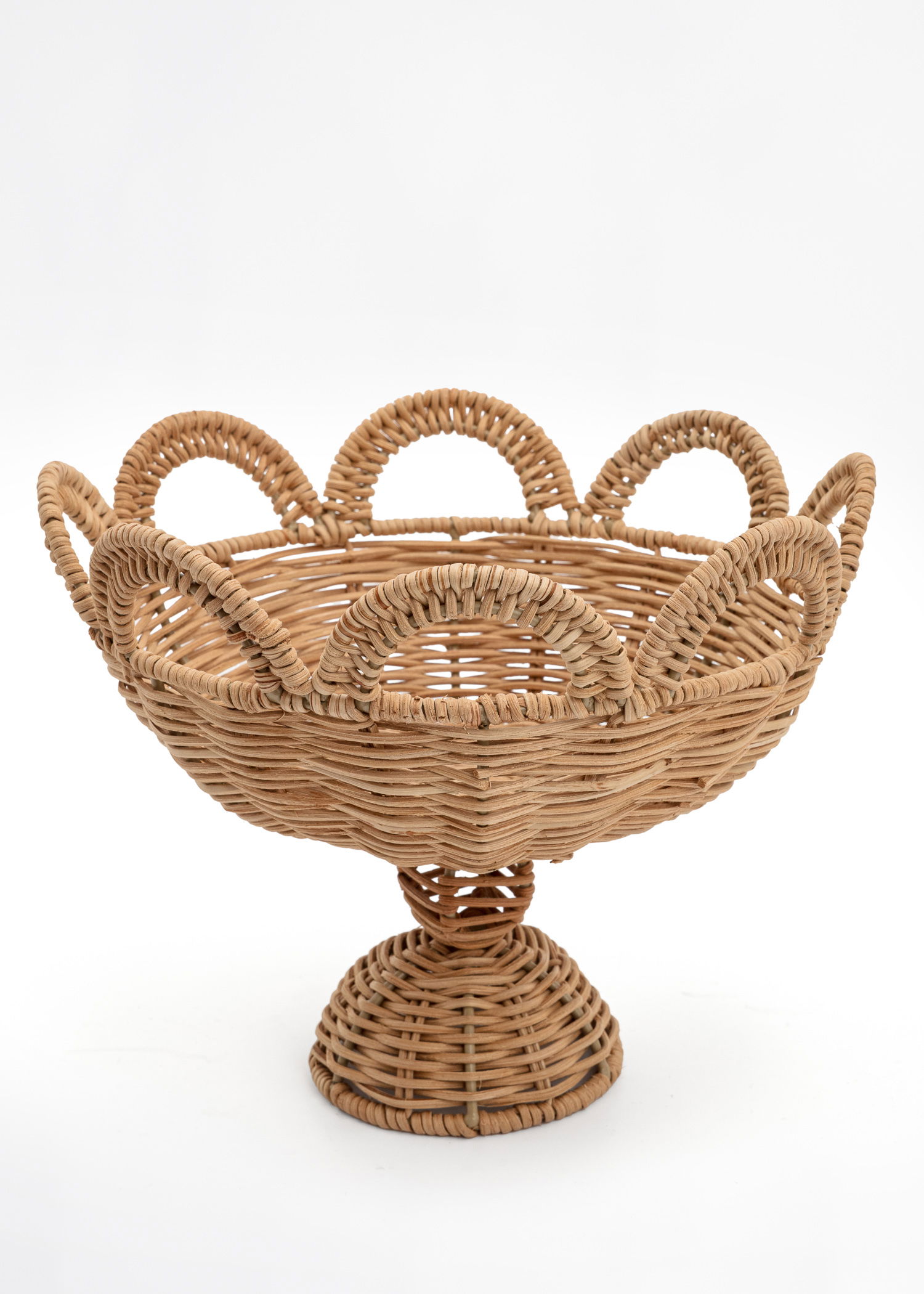 Indiska Handgjord skål i rotting - Multi - ONESIZE