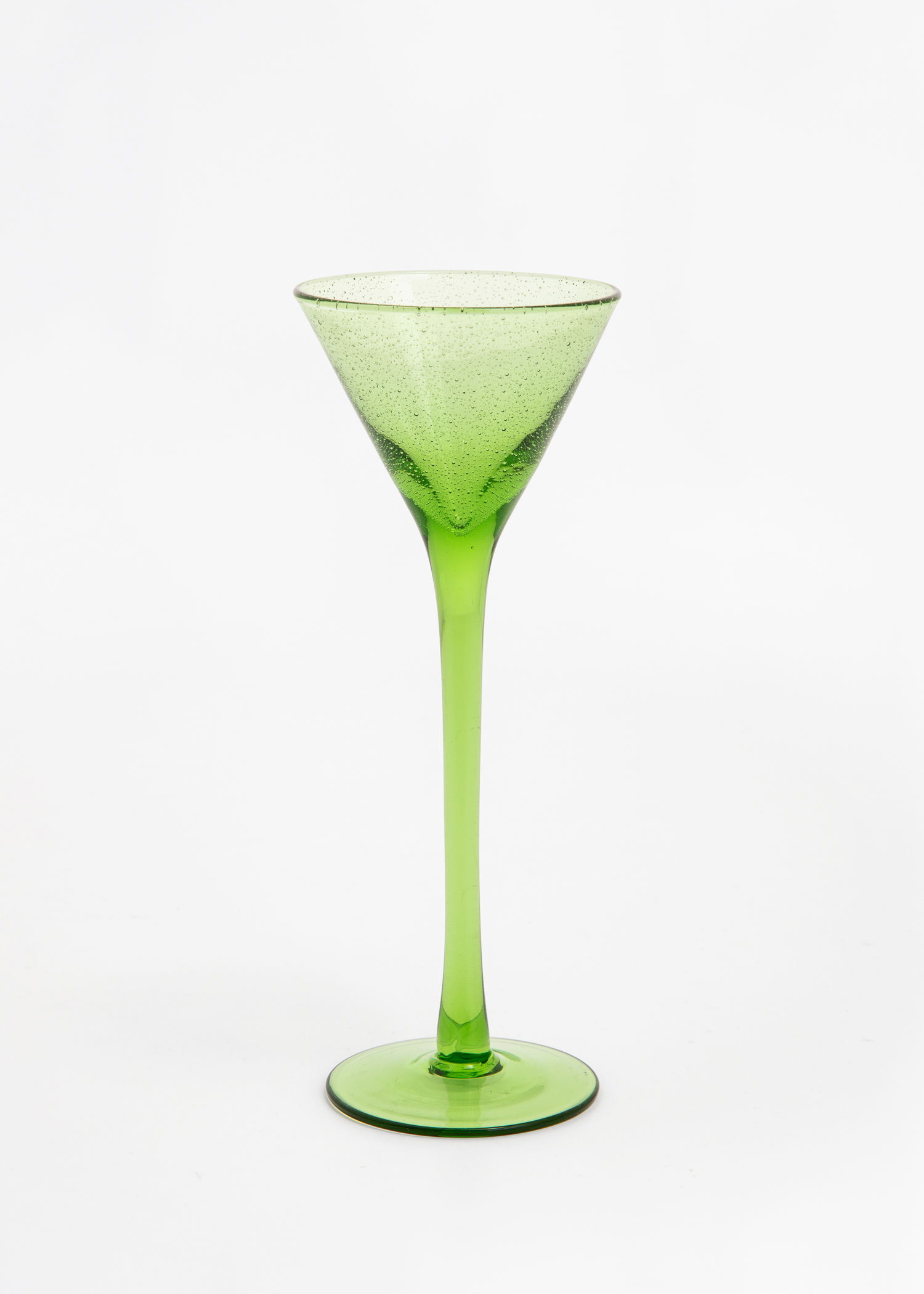 Indiska Grönt snapsglas i glas - Grön - ONESIZE