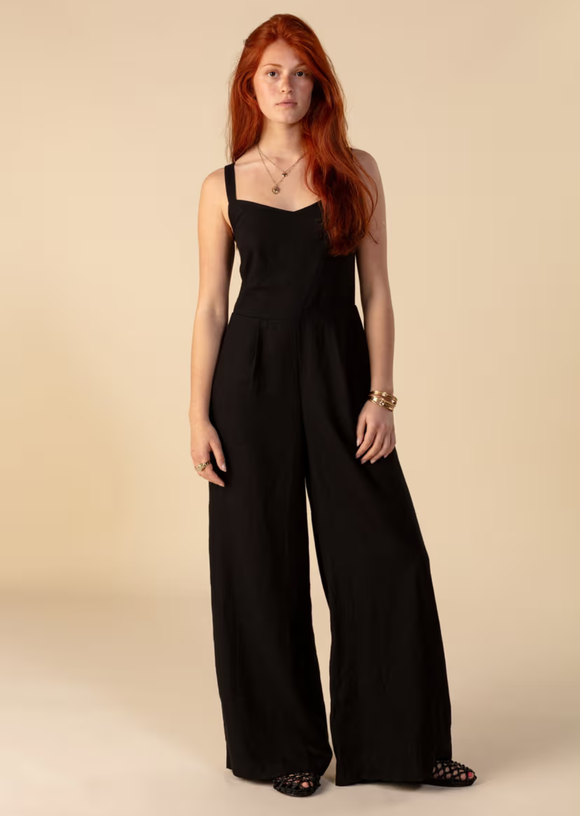 Jumpsuit med &ouml;ppen rygg