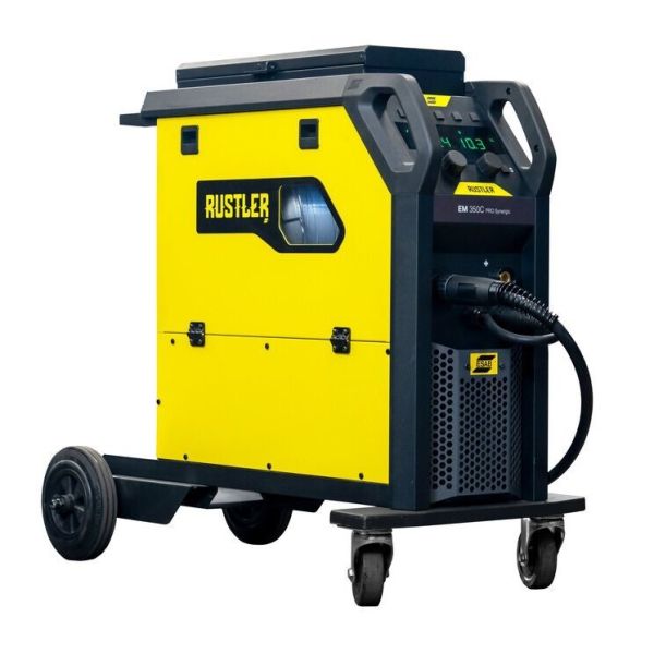 ESAB Rustler EM 350C PRO Synergic MIG-hitsauskone ja Exeor 315 R4 4m poltin