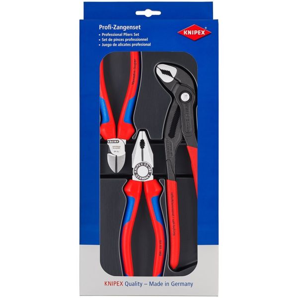 Knipex Bestseller pihtisarja, 3-osaa, 00 20 09 V01