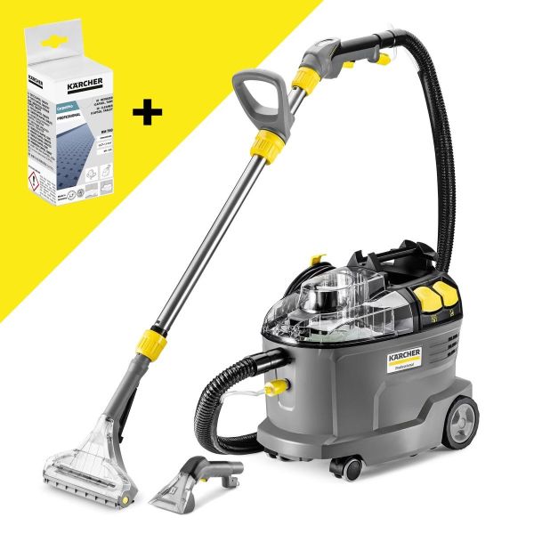 Kärcher Puzzi 8/1 Adv tekstiilipesuri lattiasarjalla