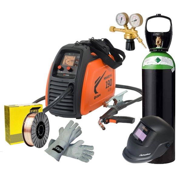 Kemppi MinarcMig 190 Auto MIG-hitsauskone -pakettitarjous sis. kaasupullon!
