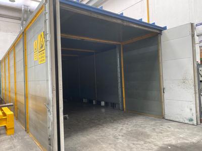 Forno polimerizzazione statico per essiccazione vernici Euroimpianti