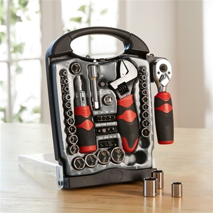 45 Piece Ratchet and Screwdriver Set