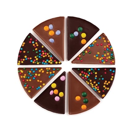 Bernard Chocolatier 105g Chocolate Pizzas