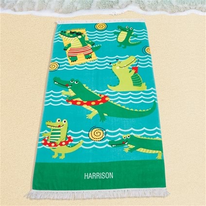 Personalised Kids Beach Towel Range