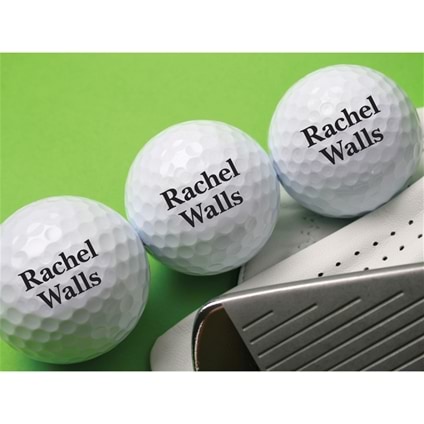 Personalised Golf Balls