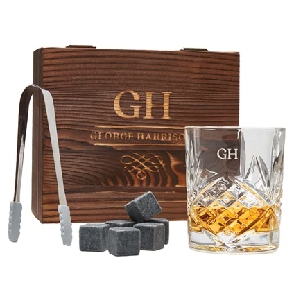 Personalised Whisky Glass Set