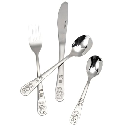 Teddy’s Table Engraved Cutlery Personalised Set