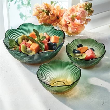 Small Flower Bowls Set of 6