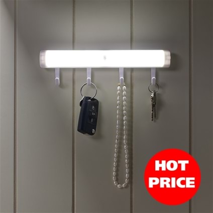 Closet Light with Hooks