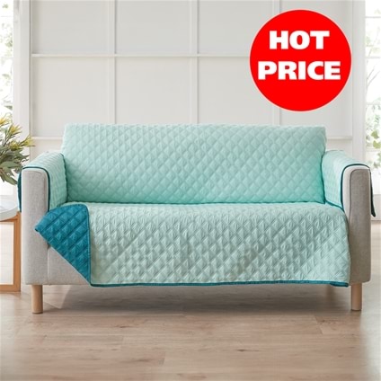 Pinsonic 3 Seater Sofa Cover Sea Foam