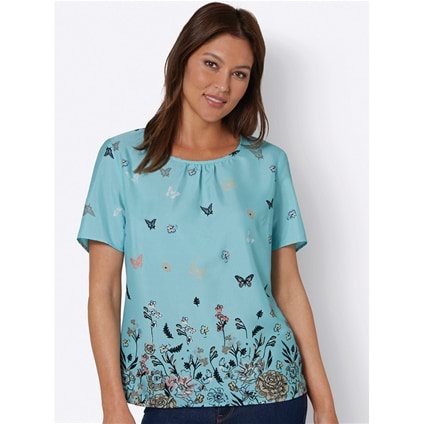 Falling Butterflies Top