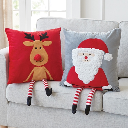 Set of 2 Christmas Cushions